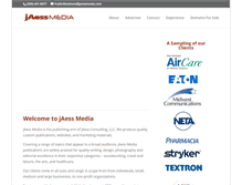 Tablet Screenshot of jaessmedia.com